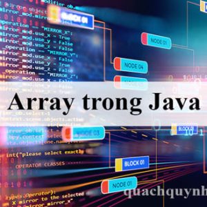 array-trong-java