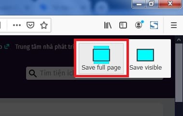 Cách chụp ảnh toàn bộ trang web trên Google Chrome Firefox