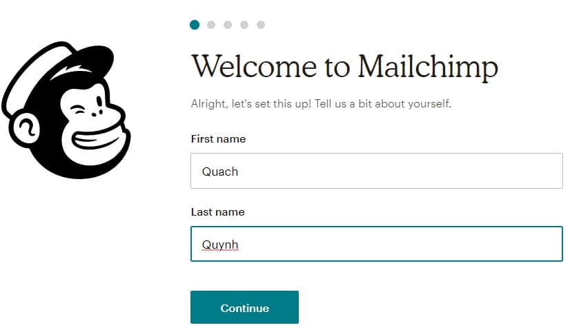Hướng dẫn đăng ký tài khoản MailChimp